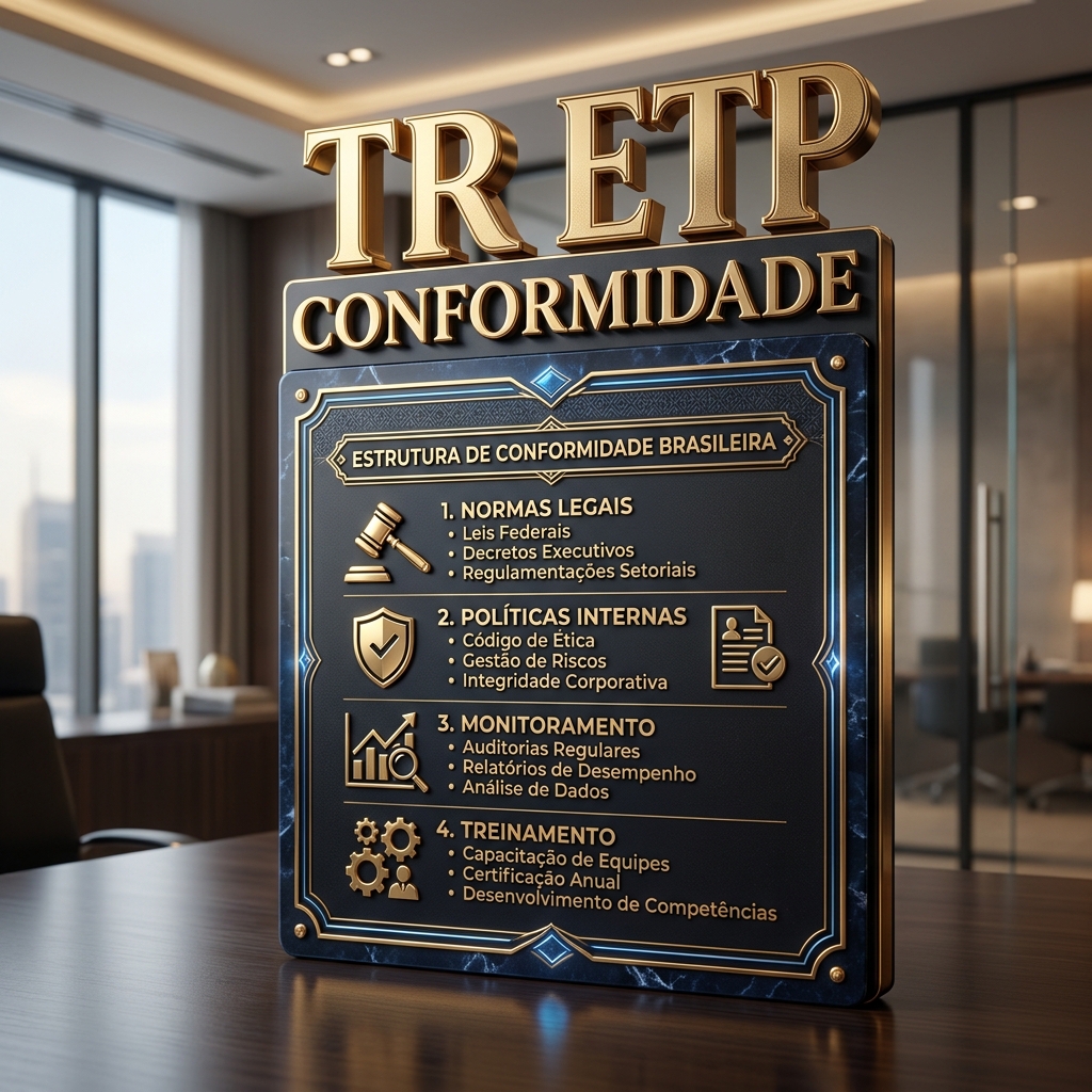 Referência visual de ETP com foco em conformidade técnica